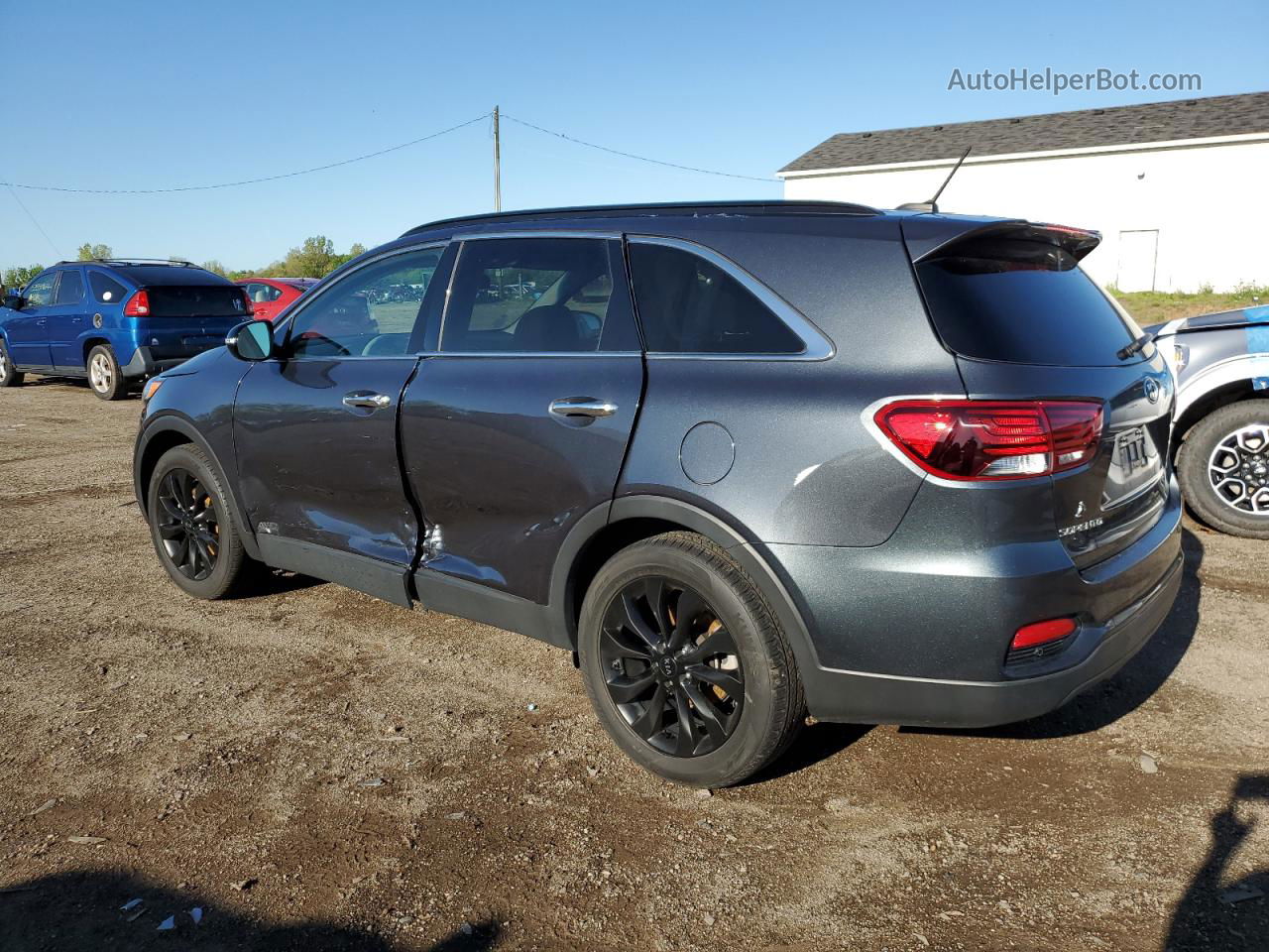 2020 Kia Sorento S Gray vin: 5XYPGDA54LG695741