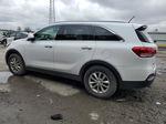 2017 Kia Sorento Lx White vin: 5XYPGDA55HG214919