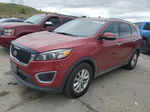 2017 Kia Sorento Lx Red vin: 5XYPGDA55HG329150