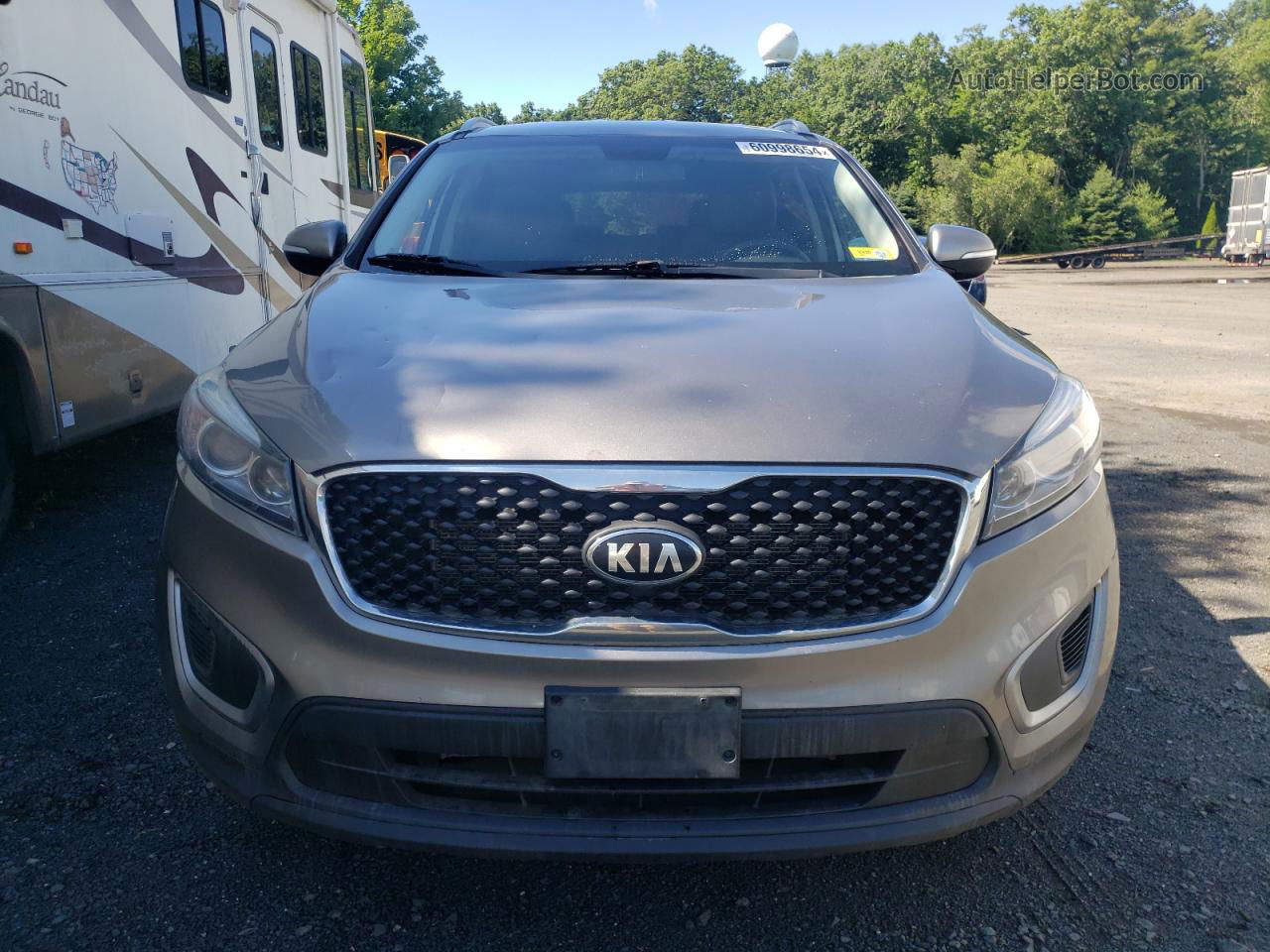 2017 Kia Sorento Lx Gray vin: 5XYPGDA56HG191764