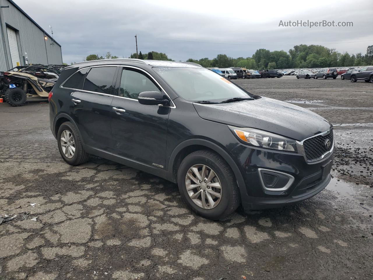 2017 Kia Sorento Lx Black vin: 5XYPGDA56HG312373