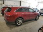 2018 Kia Sorento Lx Burgundy vin: 5XYPGDA56JG338817