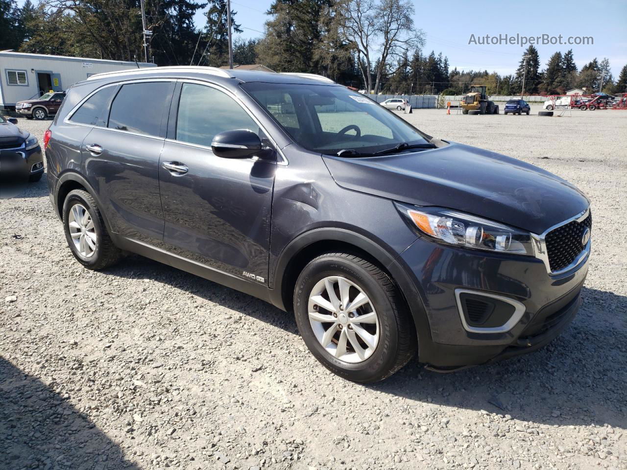 2018 Kia Sorento Lx Charcoal vin: 5XYPGDA56JG418361