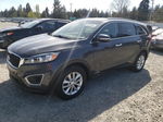 2018 Kia Sorento Lx Угольный vin: 5XYPGDA56JG418361