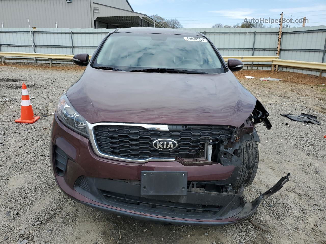 2020 Kia Sorento S Burgundy vin: 5XYPGDA56LG614707