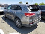 2017 Kia Sorento Lx Silver vin: 5XYPGDA57HG218356