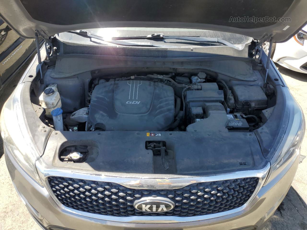 2017 Kia Sorento Lx Silver vin: 5XYPGDA57HG218356