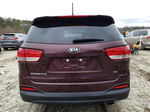 2017 Kia Sorento Lx Бордовый vin: 5XYPGDA57HG223931