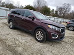 2017 Kia Sorento Lx Бордовый vin: 5XYPGDA57HG223931