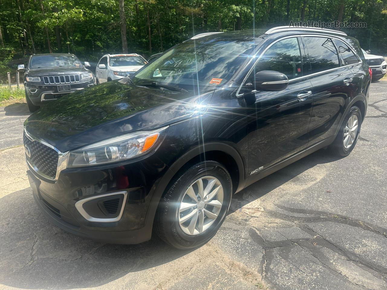 2017 Kia Sorento Lx Black vin: 5XYPGDA57HG240891