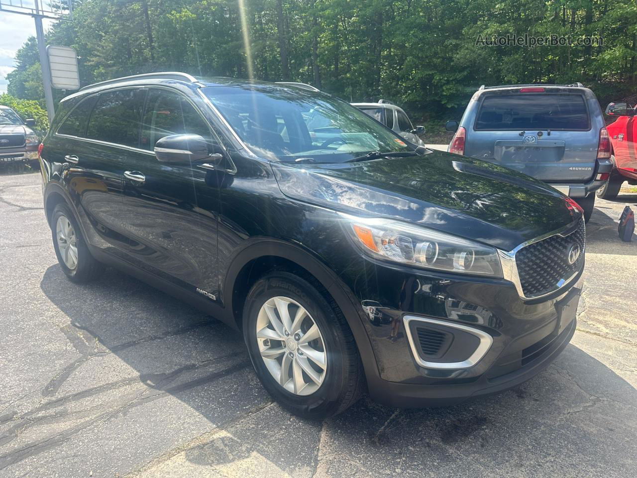 2017 Kia Sorento Lx Black vin: 5XYPGDA57HG240891