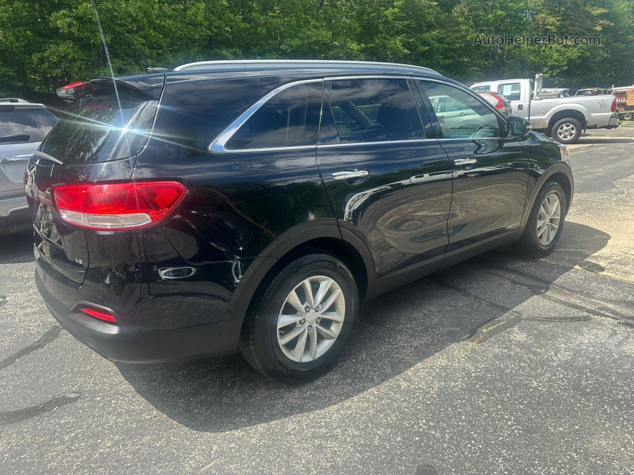 2017 Kia Sorento Lx Black vin: 5XYPGDA57HG240891