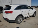 2017 Kia Sorento Lx Белый vin: 5XYPGDA57HG326962