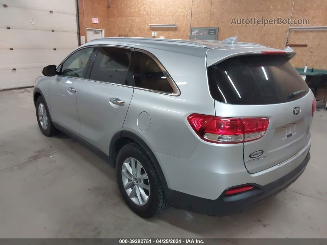 2018 Kia Sorento 3.3l Lx Silver vin: 5XYPGDA57JG368005