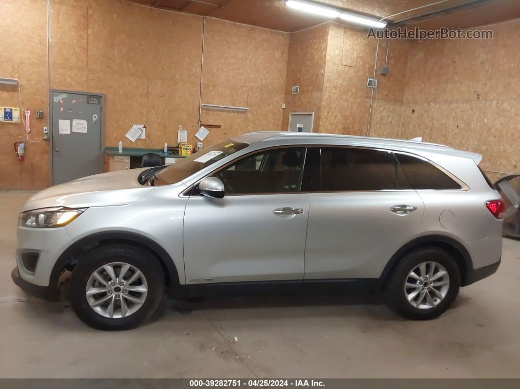 2018 Kia Sorento 3.3l Lx Silver vin: 5XYPGDA57JG368005