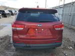 2018 Kia Sorento Lx Red vin: 5XYPGDA57JG368506