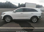 2018 Kia Sorento Lx V6 White vin: 5XYPGDA57JG393504