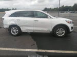 2018 Kia Sorento Lx V6 White vin: 5XYPGDA57JG393504