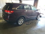 2018 Kia Sorento Lx Maroon vin: 5XYPGDA57JG417137