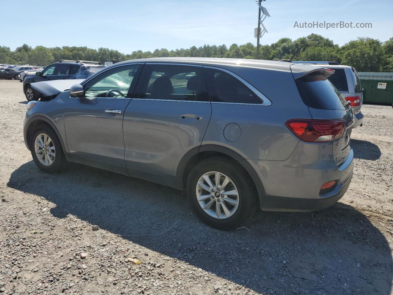 2020 Kia Sorento S Silver vin: 5XYPGDA57LG618166