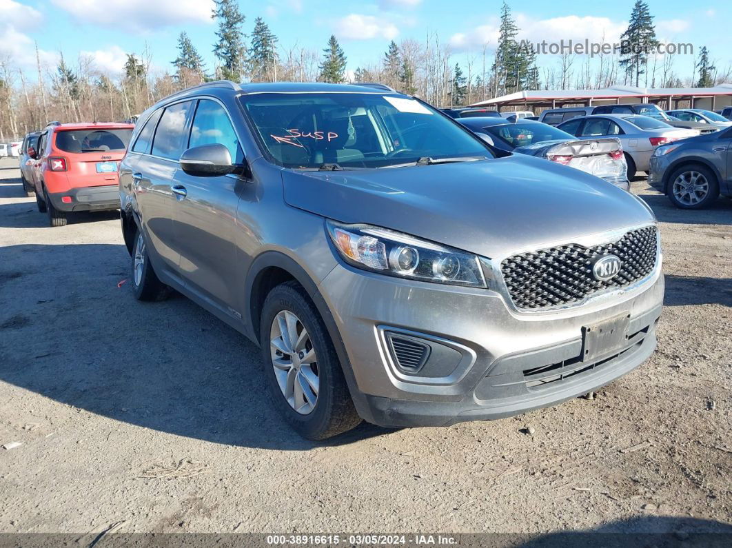 2017 Kia Sorento 3.3l Lx Gray vin: 5XYPGDA58HG194973