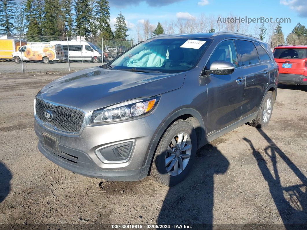 2017 Kia Sorento 3.3l Lx Gray vin: 5XYPGDA58HG194973