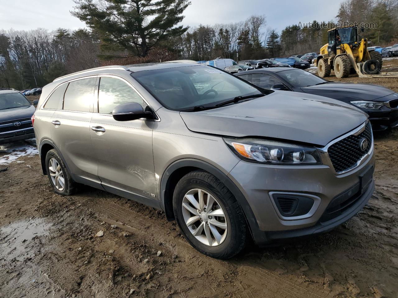 2017 Kia Sorento Lx Brown vin: 5XYPGDA58HG324315