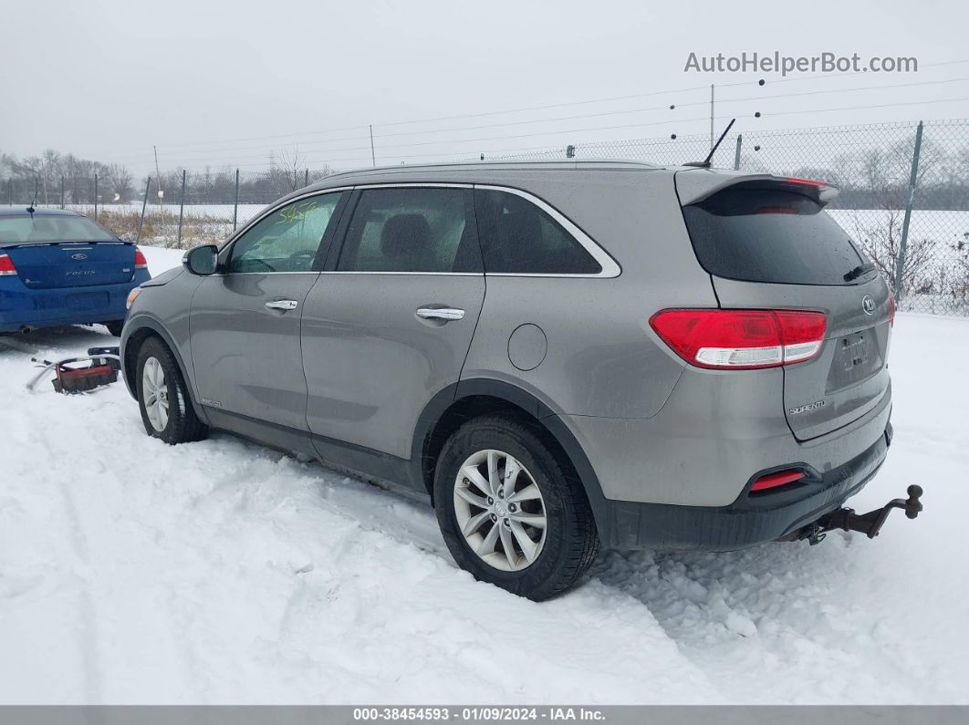 2017 Kia Sorento 3.3l Lx Gray vin: 5XYPGDA58HG324475