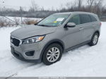 2017 Kia Sorento 3.3l Lx Gray vin: 5XYPGDA58HG324475