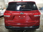 2018 Kia Sorento Lx Burgundy vin: 5XYPGDA58JG345669