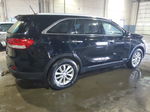 2018 Kia Sorento Lx Black vin: 5XYPGDA58JG381510