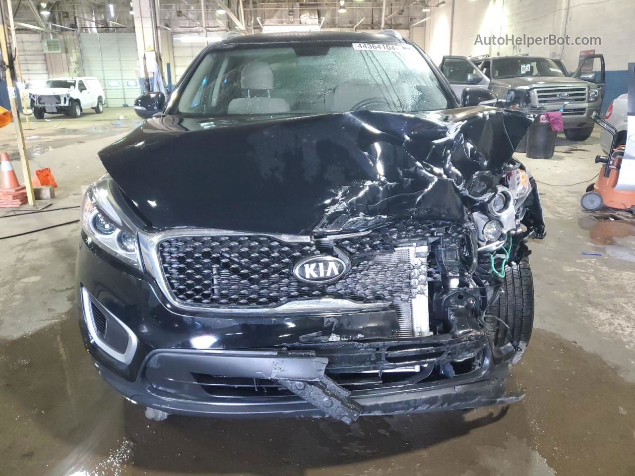 2018 Kia Sorento Lx Черный vin: 5XYPGDA58JG381510