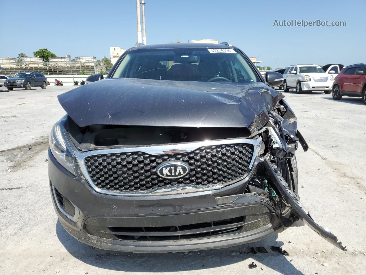 2018 Kia Sorento Lx Charcoal vin: 5XYPGDA58JG406471