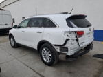 2018 Kia Sorento Lx White vin: 5XYPGDA58JG409029