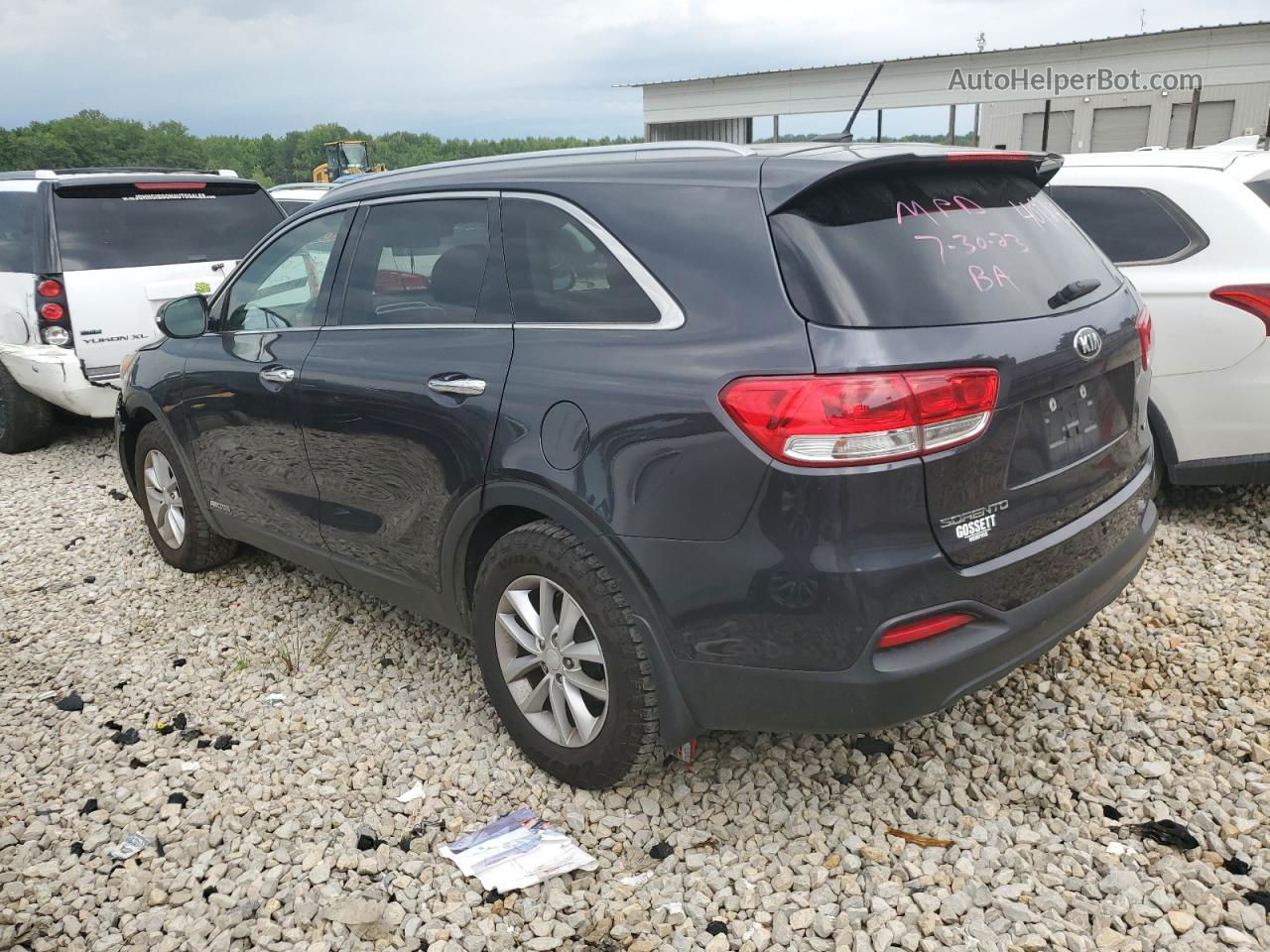 2018 Kia Sorento Lx Charcoal vin: 5XYPGDA58JG409242