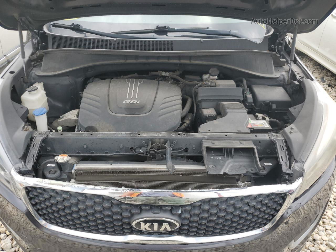 2018 Kia Sorento Lx Charcoal vin: 5XYPGDA58JG409242