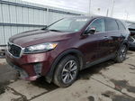 2020 Kia Sorento S Maroon vin: 5XYPGDA58LG692521