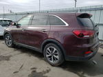 2020 Kia Sorento S Maroon vin: 5XYPGDA58LG692521