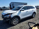 2017 Kia Sorento Lx White vin: 5XYPGDA59HG189359