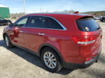 2018 Kia Sorento Lx Red vin: 5XYPGDA59JG367325