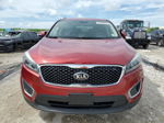 2018 Kia Sorento Lx Red vin: 5XYPGDA59JG367874