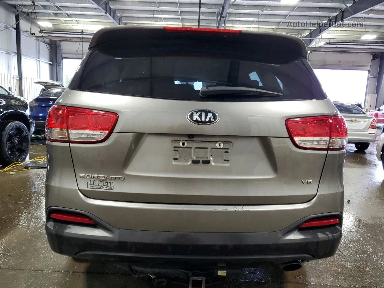 2018 Kia Sorento Lx Gray vin: 5XYPGDA59JG375862