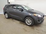 2018 Kia Sorento Lx Gray vin: 5XYPGDA59JG419746