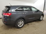 2018 Kia Sorento Lx Gray vin: 5XYPGDA59JG419746