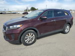 2020 Kia Sorento S Purple vin: 5XYPGDA59LG618542