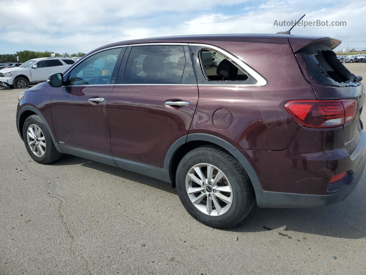 2020 Kia Sorento S Purple vin: 5XYPGDA59LG618542