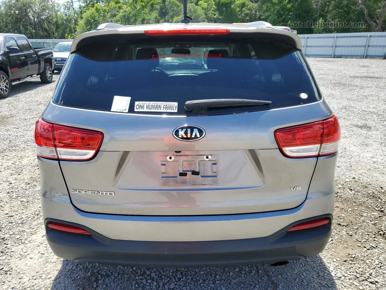 2017 Kia Sorento Lx Gray vin: 5XYPGDA5XHG187426