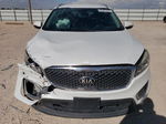 2017 Kia Sorento Lx White vin: 5XYPGDA5XHG220103