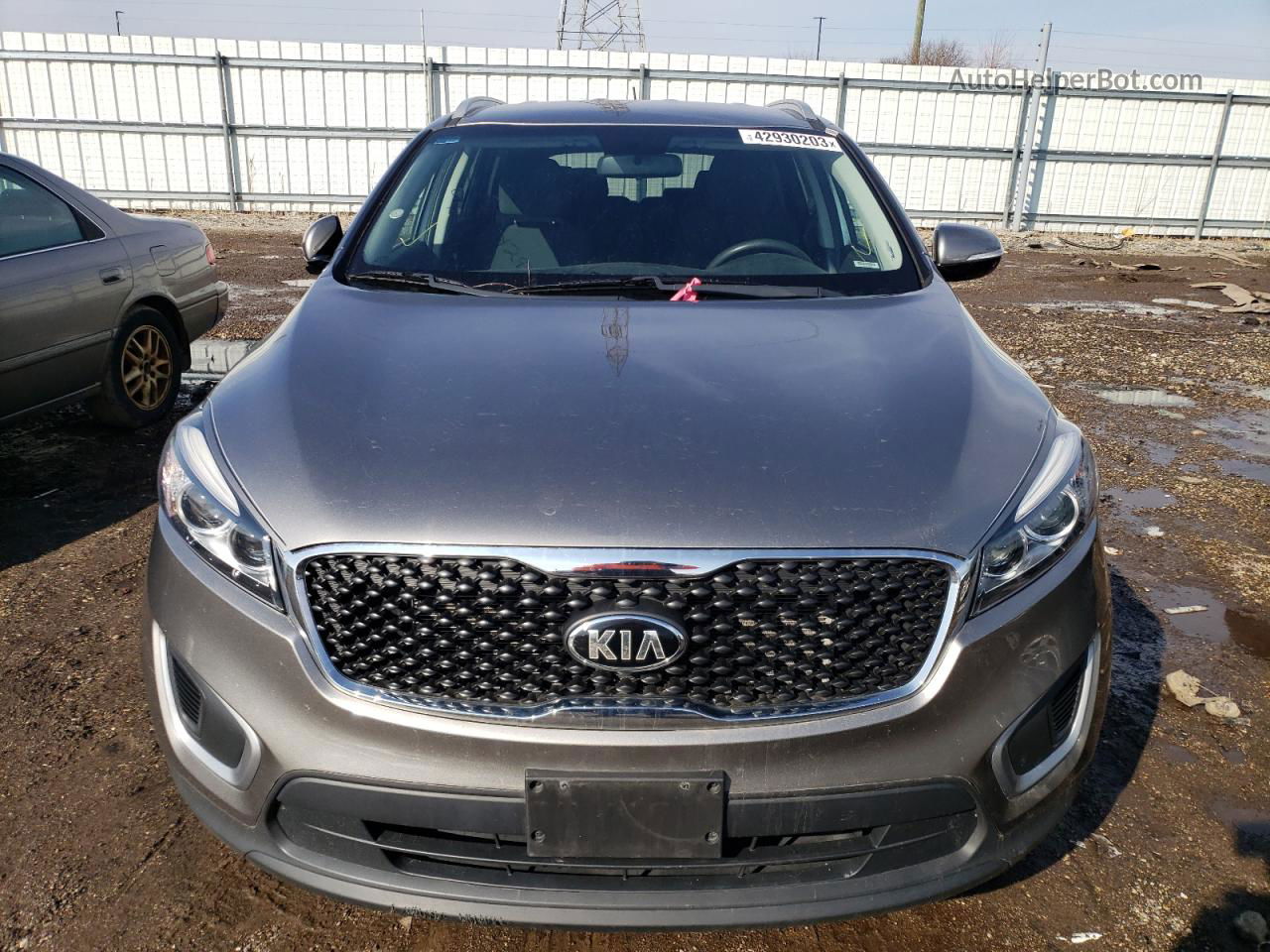 2017 Kia Sorento Lx Gray vin: 5XYPGDA5XHG329354