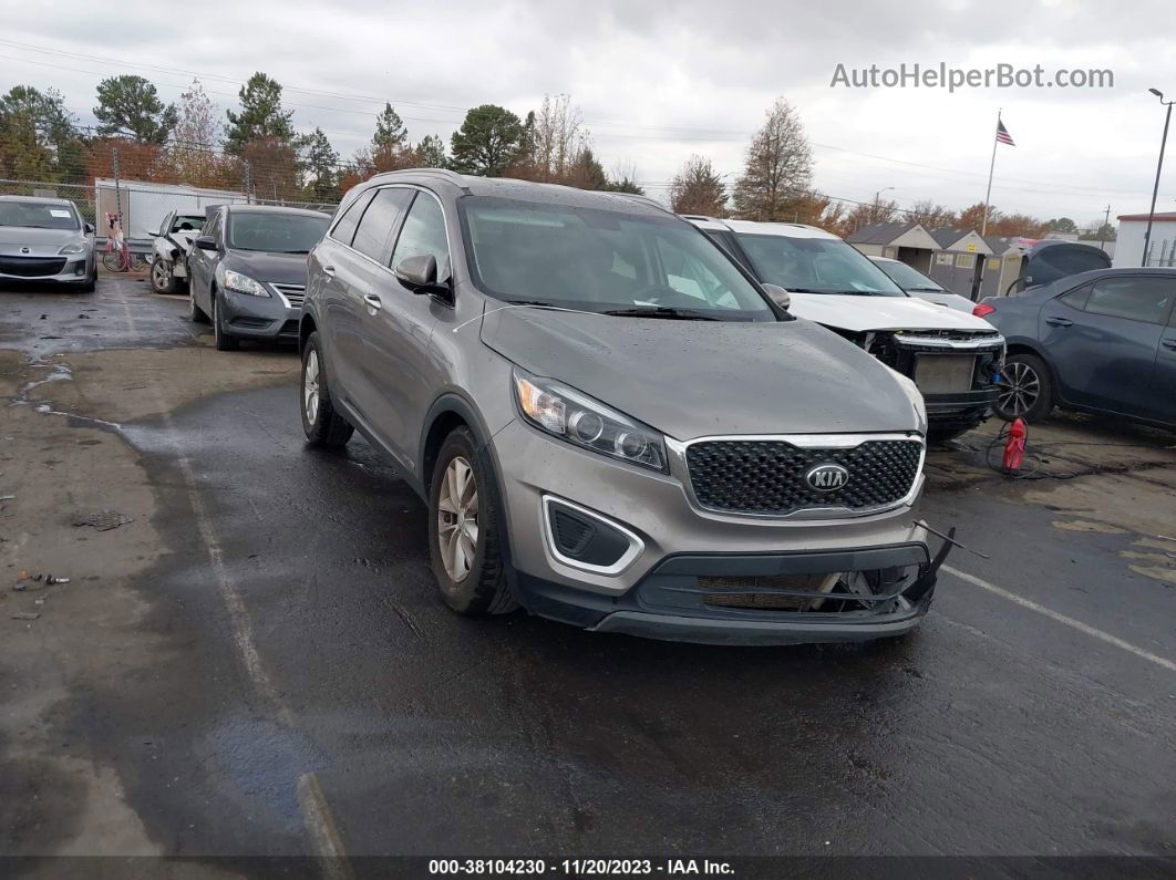 2017 Kia Sorento 3.3l Lx Silver vin: 5XYPGDA5XHG330620